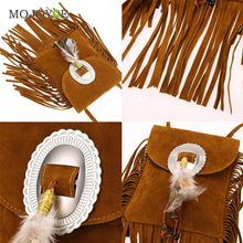 Fasion Korean Suede Retro Tassels Women Bag Shoulder Crossbody Women Messenger Bags Handbag Bolsa Feminina sac a main 1STL ELY