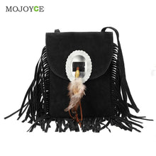 Fasion Korean Suede Retro Tassels Women Bag Shoulder Crossbody Women Messenger Bags Handbag Bolsa Feminina sac a main 1STL ELY