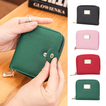 Fasion Ladies PU Leather Short Zipper Matte Cross Pattern Wallet Famous Brand Card Holder Clutch Wallets Money Bag ELY