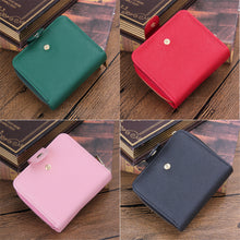 Fasion Ladies PU Leather Short Zipper Matte Cross Pattern Wallet Famous Brand Card Holder Clutch Wallets Money Bag ELY