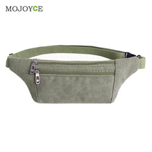 Fasion Men Canvas Bag Cellphone Waist Bag Chest Pack Messenger Belt Bag bolsa feminina bolsos mujer sac a main ELY