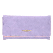 Fasion Mini Wallet PU Leather Pure Lattice ID Credit Card Purse Coin Bag Card Holder Pures Lady Clutch ELY