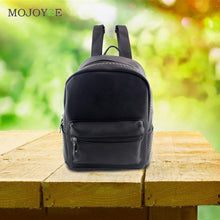 Fasion PU Leather Rivet Backpack Bagpack Rucksack Women Retro Crack Pattern Mochila Feminina School Bags for Teenagers ELY
