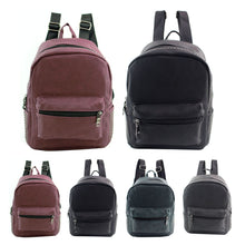 Fasion PU Leather Rivet Backpack Bagpack Rucksack Women Retro Crack Pattern Mochila Feminina School Bags for Teenagers ELY