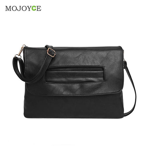 Fasion Women Leather Handbag Retro Small Square Envelope Clutch Women Bag Shoulder Crossbody Wpmen Messenger Bag Bolsa ELY