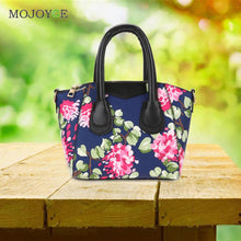 Fasion Women Leather Hangbags Floral Print PU Handbag Shoulder Tote Crossbody Bags sac a main Bolsa Feminina Clutch ELY