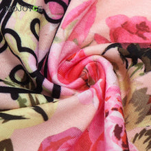 Floral Printing Hoodies Women Sweatshirt Hooded Letter Print Long Sleeve Loose Pink Hoodies Sweatshirt Women ELY