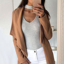 Halter Knitted Playsuit Bodysuit Short Women Slim V Neck Jumpsuit Combinaison Femme Rompers Womens Jumpsuit ELY