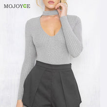 Halter Knitted Playsuit Bodysuit Short Women Slim V Neck Jumpsuit Combinaison Femme Rompers Womens Jumpsuit ELY