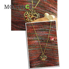 Heart Colour Bead Necklace Retro Hollow Accessories Chain 1STL ELY