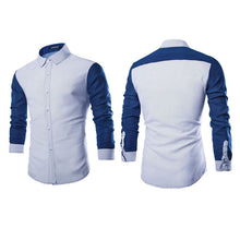 Mens Long Sleeve Shirt Casual Slim Fit Stylish Dress Shirts Tops 1STL ELY