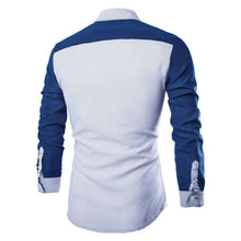 Mens Long Sleeve Shirt Casual Slim Fit Stylish Dress Shirts Tops 1STL ELY