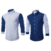 Mens Long Sleeve Shirt Casual Slim Fit Stylish Dress Shirts Tops 1STL ELY