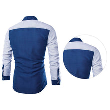 Mens Long Sleeve Shirt Casual Slim Fit Stylish Dress Shirts Tops 1STL ELY