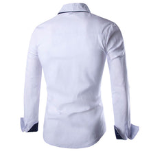 Men's Luxury Casual Slim Fit Stylish Dress Shirts Long Sleeves Cotton Shirts 1STL ELY