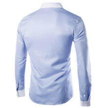 Stylish Mens Casual Button-Down Slim Fit Long Sleeve Formal Dress Shirts Long Sleeves Cotton Shirts 1STL ELY