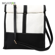 Korean Style Patchwork Women Bag Canvas Tassel Crossbody Women Messenger Bag Satchel Shoulder Tote Clutch Bolsas Femininas ELY