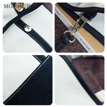 Korean Style Patchwork Women Bag Canvas Tassel Crossbody Women Messenger Bag Satchel Shoulder Tote Clutch Bolsas Femininas ELY