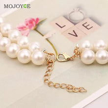 Listed Alloy Pearl Rhinestone Necklace Jewellery ELY
