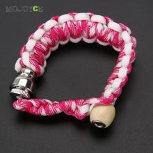 Men Women Portable Metal Bracelet Smoking Pipe Jamaica Rasta Weed Pipe 1STL ELY