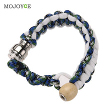 Men Women Portable Metal Bracelet Smoking Pipe Jamaica Rasta Weed Pipe 1STL ELY