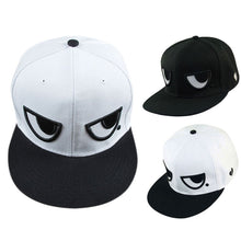 Novelty Men's Women's Adjustable Baseball Eyes Snapback Pattern Caps Hip-hop Cap Hats ELY