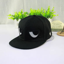Novelty Men's Women's Adjustable Baseball Eyes Snapback Pattern Caps Hip-hop Cap Hats ELY