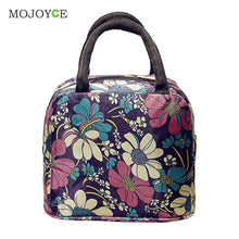 Nylon Small Square Women Bag Floral Printing Shoulder Crossbody Handy Bag Nylon Waterproof Tote Handbag Mummy Lunch Bags ELY