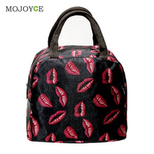 Nylon Small Square Women Bag Floral Printing Shoulder Crossbody Handy Bag Nylon Waterproof Tote Handbag Mummy Lunch Bags ELY