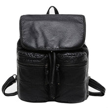 PU Leather Backpack Women School Bags for Teenagers Backpack Travel Bags Package Mochila Feminina ELY