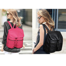 PU Leather Backpack Women School Bags for Teenagers Backpack Travel Bags Package Mochila Feminina ELY