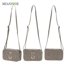 PU Leather Women Bag Small Square Package Retro Locomotive Small Square Bag Shoulder Bag Wpmen Leather Handbag 1STL ELY