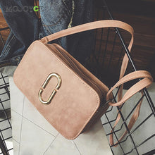 PU Leather Women Bag Small Square Package Retro Locomotive Small Square Bag Shoulder Bag Wpmen Leather Handbag 1STL ELY