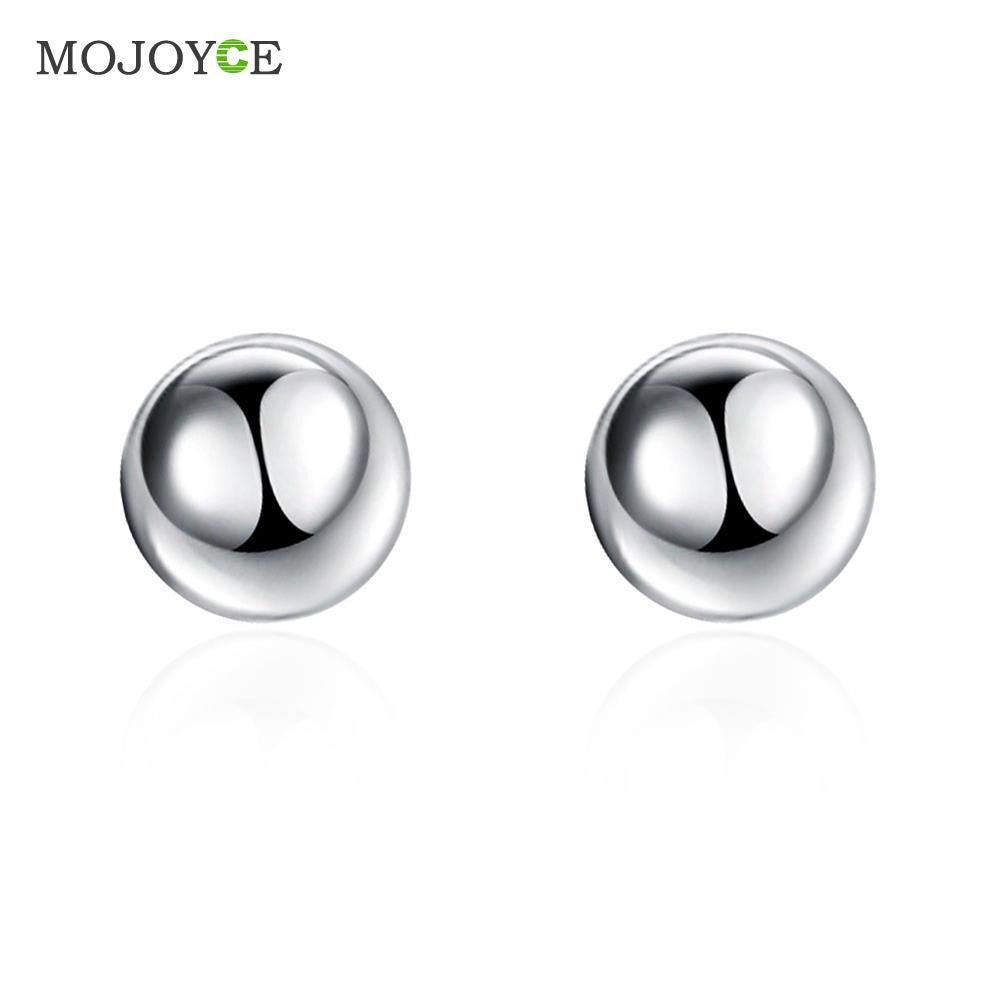 Simple Design Style Silver plated Earrings Jewelry For Men Women ELY