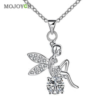 Style Elf Pendants Necklace Jewelry Silver Plating Necklace ELY