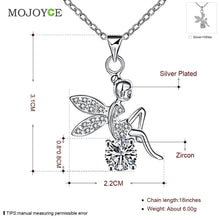 Style Elf Pendants Necklace Jewelry Silver Plating Necklace ELY