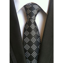 Stylish Jacquard Woven Wedding Silk Slim Tie Plain Skinny Necktie Classic Men's Clothes Accessary 1STL ELY