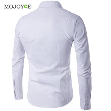 Stylish Mens Formal Dress Shirts Casual Slim Fit Long Sleeve Tops Trendy Luxury Business Dress Shirt Work Wear ELY