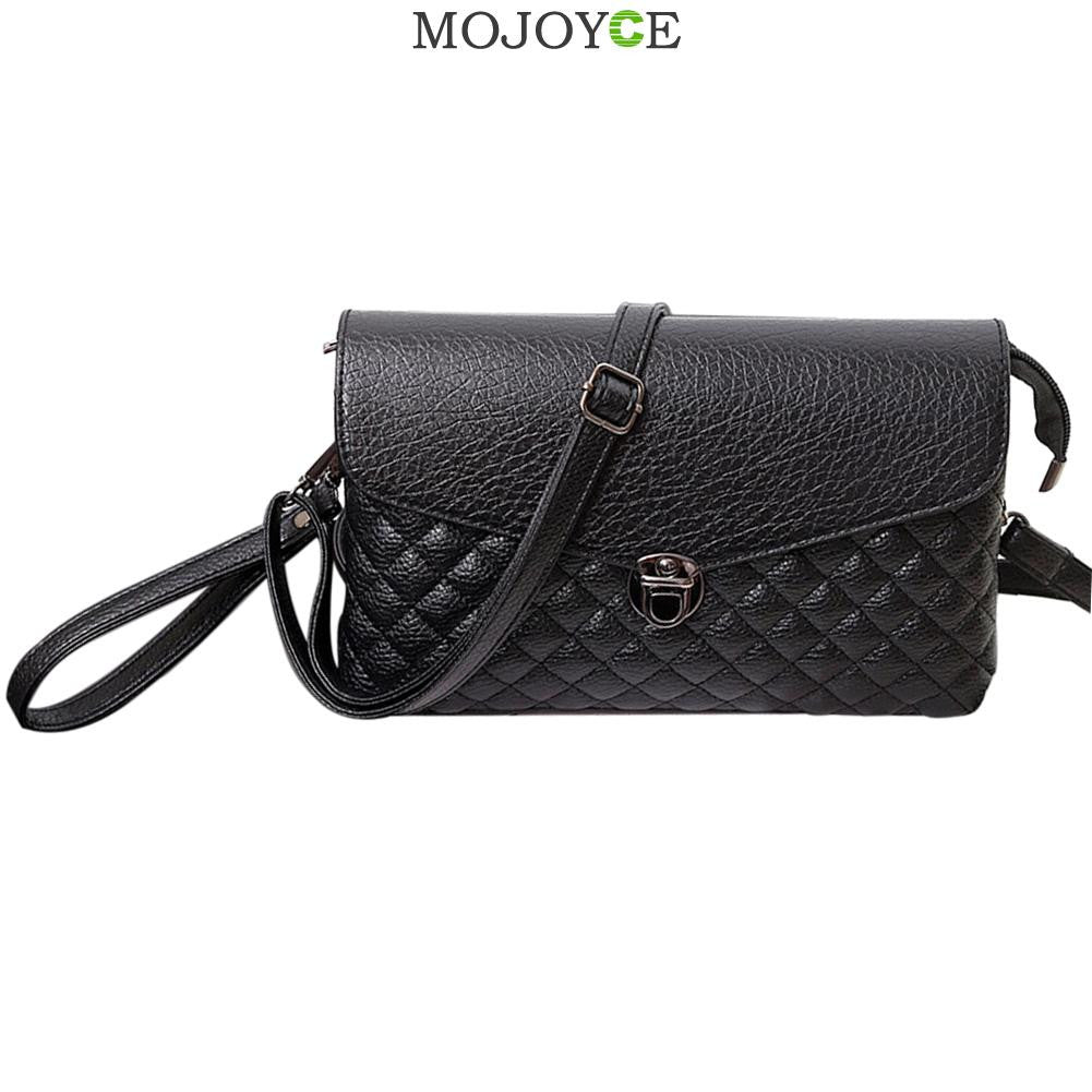 Trendy PU Leather Clutch Women Bag Lock Women Messenger Bag Shoulder Crossbody Bag Women Messenger Bags Bolsa Feminina ELY