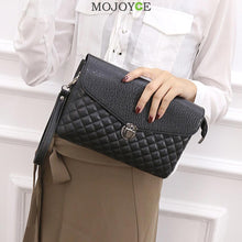 Trendy PU Leather Clutch Women Bag Lock Women Messenger Bag Shoulder Crossbody Bag Women Messenger Bags Bolsa Feminina ELY