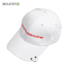 Men Women Baseball Hat Peaked Cap Adjustable Snapback Black/white HipHop Hat 1STL ELY