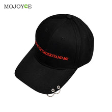 Men Women Baseball Hat Peaked Cap Adjustable Snapback Black/white HipHop Hat 1STL ELY