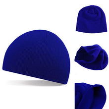 Warm Knitted Hat Wooly Beanie Hat Warm Wooly Hat Mens Beanie Ladies Ski Skull Cap Gorras Planas ELY