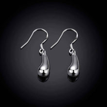 silver plated earing Waterdrop drop Earring silver plated Earrings 36 ELY