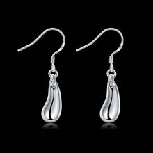 silver plated earing Waterdrop drop Earring silver plated Earrings 36 ELY