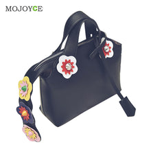 Women Leather Handbag Flowers Ladies Shoulder Bag Bolsa Feminina Bolsos famous Designer Women Messenger Bag ELY