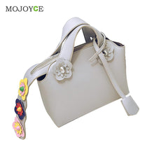 Women Leather Handbag Flowers Ladies Shoulder Bag Bolsa Feminina Bolsos famous Designer Women Messenger Bag ELY