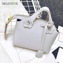 Women Leather Handbag Flowers Ladies Shoulder Bag Bolsa Feminina Bolsos famous Designer Women Messenger Bag ELY