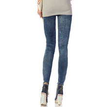 Women Jean Skinny Jeggings Stretchy Slim Leggings Skinny Pants Leggings Full Length Faux PU Leather Skinny Pant ELY