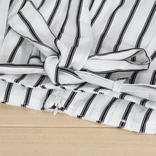 Women Lady Loose Harem Striped Wide Leg Pants Sexy Chic Stylish Vogue Strip Long Pants Trousers ELY